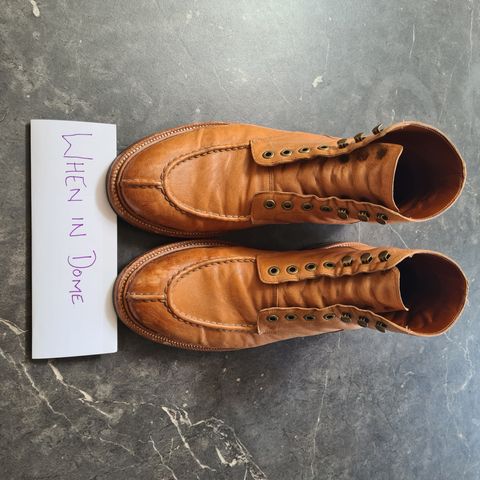 Grant Stone Ottawa Boot in Incas Natural Kangaroo