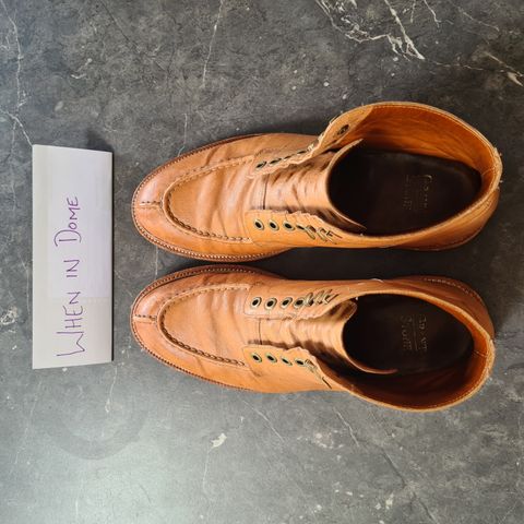 Grant Stone Ottawa Boot in Incas Natural Kangaroo