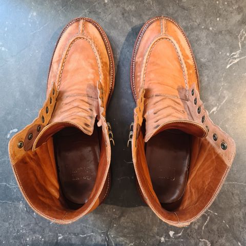 Grant Stone Ottawa Boot in Incas Natural Kangaroo