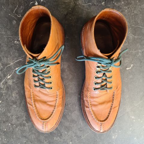 Grant Stone Ottawa Boot in Incas Natural Kangaroo