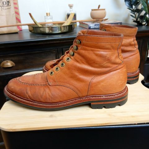 Grant Stone Ottawa Boot in Incas Natural Kangaroo