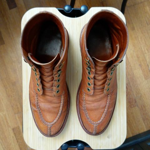 Grant Stone Ottawa Boot in Incas Natural Kangaroo