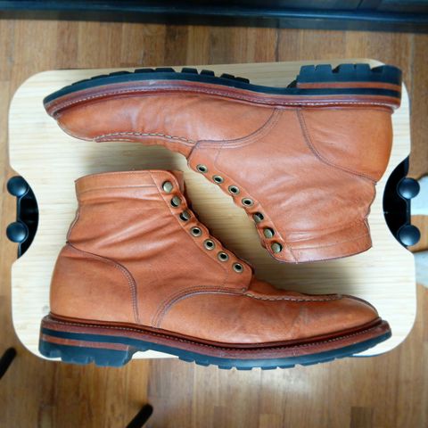Grant Stone Ottawa Boot in Incas Natural Kangaroo