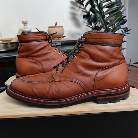Grant Stone Ottawa Boot in Incas Natural Kangaroo