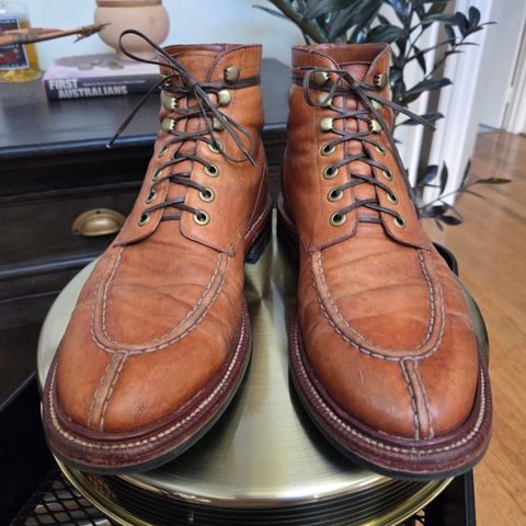 Grant Stone Ottawa Boot in Incas Natural Kangaroo