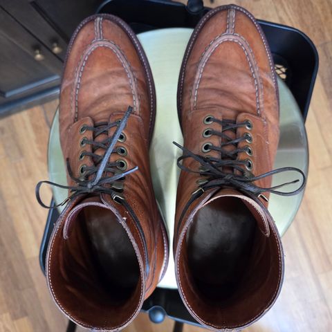 Grant Stone Ottawa Boot in Incas Natural Kangaroo