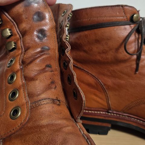 Grant Stone Ottawa Boot in Incas Natural Kangaroo