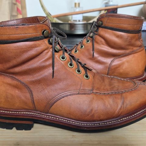 Grant Stone Ottawa Boot in Incas Natural Kangaroo