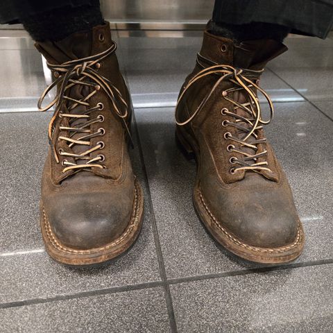 White's C350 Cutter in Seidel Distressed Roughout