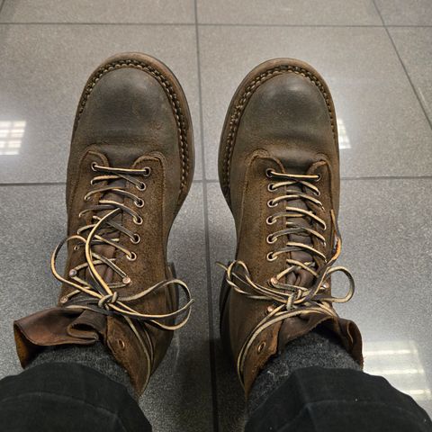 White's C350 Cutter in Seidel Distressed Roughout