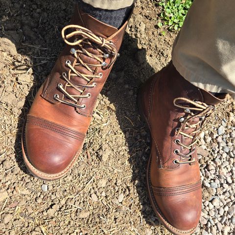 Red Wing Iron Ranger in S.B. Foot Copper Rough and Tough