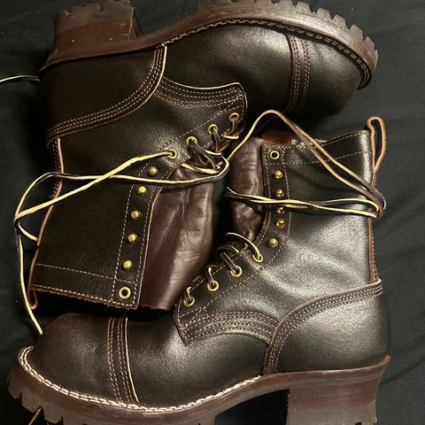 Nicks Urban Logger in Horween Brown Waxed Flesh