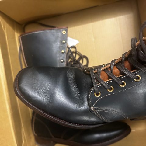 Clinch Hi-Liner in Wickett & Craig Black-Overdyed Latigo
