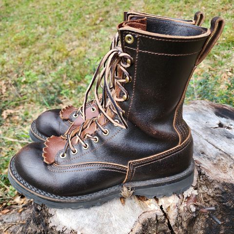 Nicks x Rose Anvil ND3 in Horween Brown Waxed Flesh