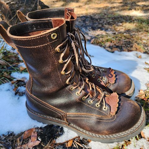 Nicks x Rose Anvil ND3 in Horween Brown Waxed Flesh