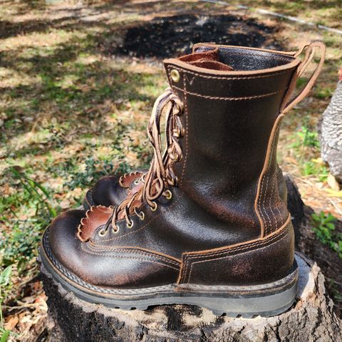 Nicks x Rose Anvil ND3 in Horween Brown Waxed Flesh