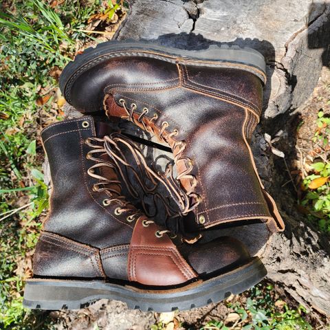 Nicks x Rose Anvil ND3 in Horween Brown Waxed Flesh