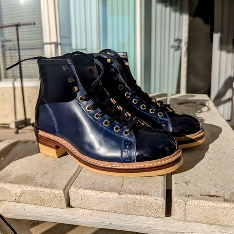 Junkard MKB 1219 in Rocado Blue Shell Cordovan