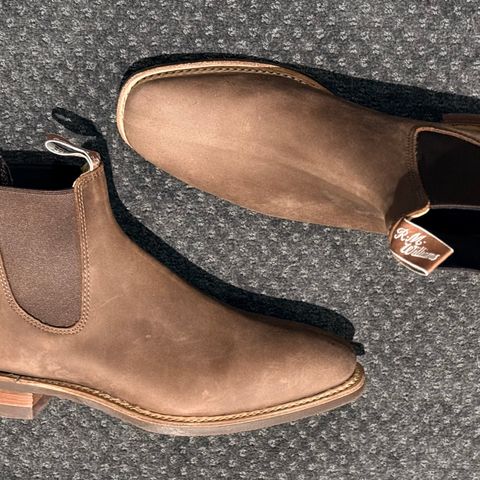 R.M. Williams Comfort Craftsman Boot in Bark Crazy Horse