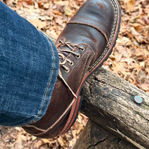 Nicks MTO in Horween Brown Waxed Flesh