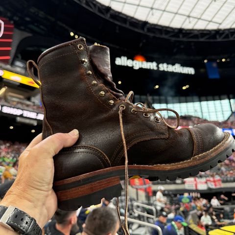 Nicks MTO in Horween Brown Waxed Flesh