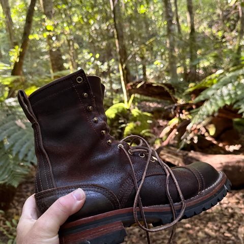Nicks MTO in Horween Brown Waxed Flesh