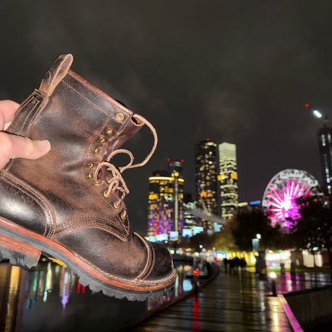 Nicks MTO in Horween Brown Waxed Flesh