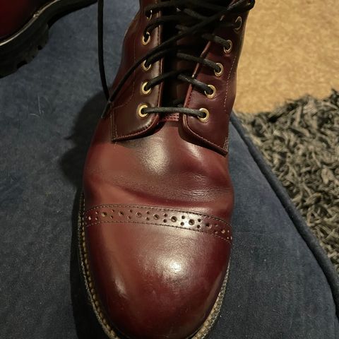 Grant Stone Garrison Boot in Horween Color 8 Chromexcel