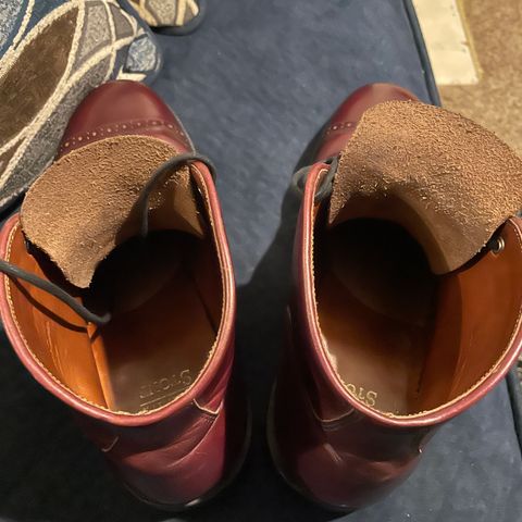 Grant Stone Garrison Boot in Horween Color 8 Chromexcel
