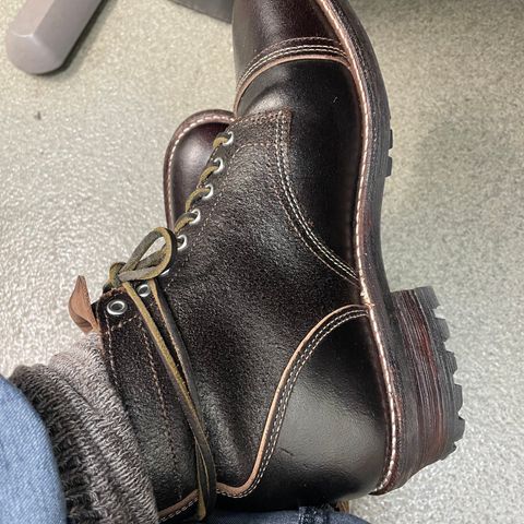 Thursday Vanguard in Horween Waxed Cacao