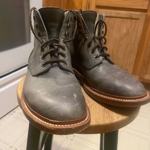 Grant Stone Diesel Boot in C.F. Stead Storm Waxed Kudu