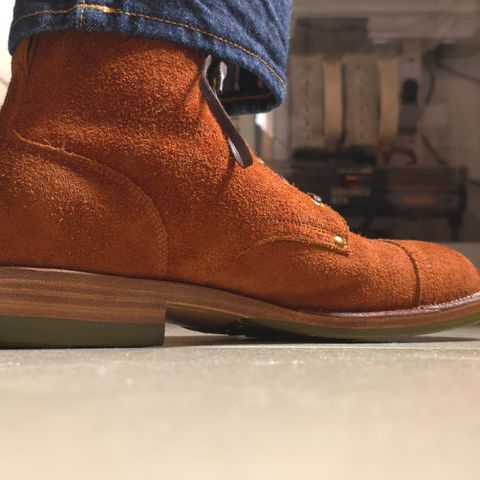 Iron Boots The Chosen One in S.B. Foot Dune Roughout Suede