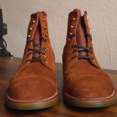 Iron Boots The Chosen One in S.B. Foot Dune Roughout Suede