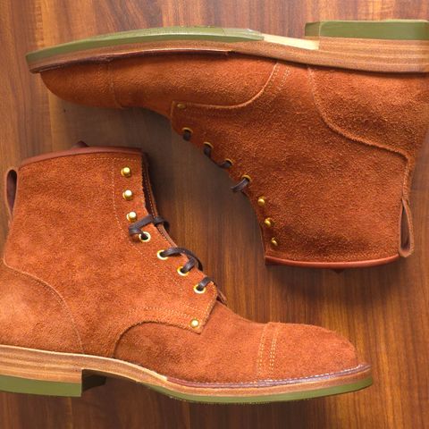 Iron Boots The Chosen One in S.B. Foot Dune Roughout Suede