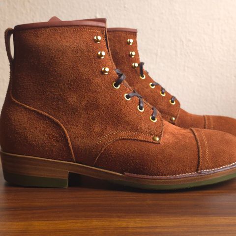 Iron Boots The Chosen One in S.B. Foot Dune Roughout Suede