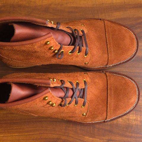 Iron Boots The Chosen One in S.B. Foot Dune Roughout Suede