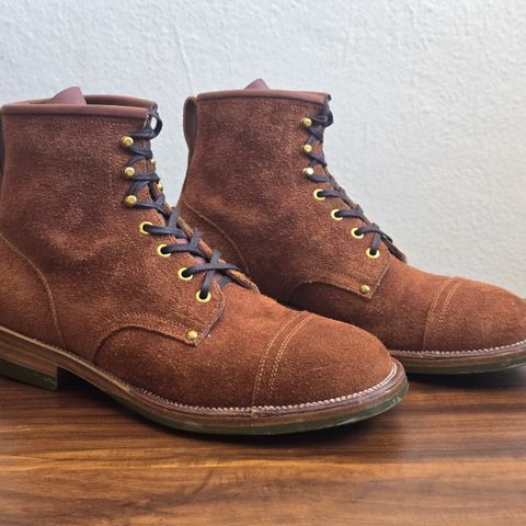 Iron Boots The Chosen One in S.B. Foot Dune Roughout Suede