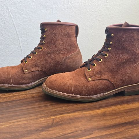 Iron Boots The Chosen One in S.B. Foot Dune Roughout Suede