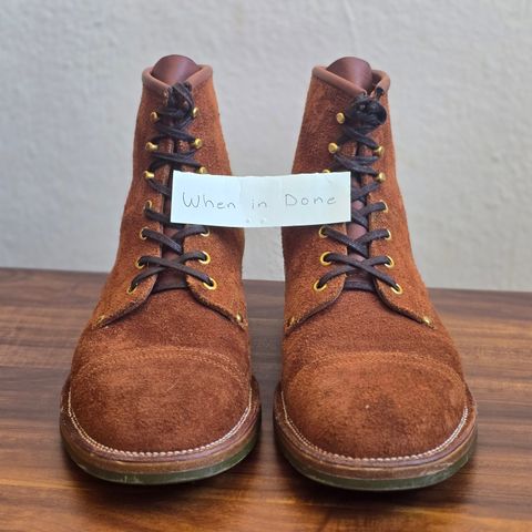 Iron Boots The Chosen One in S.B. Foot Dune Roughout Suede