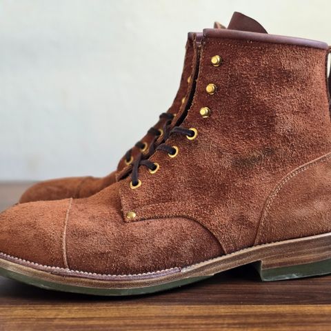 Iron Boots The Chosen One in S.B. Foot Dune Roughout Suede