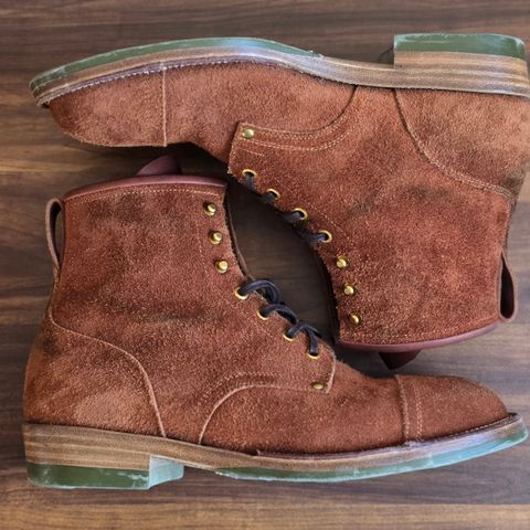 Iron Boots The Chosen One in S.B. Foot Dune Roughout Suede