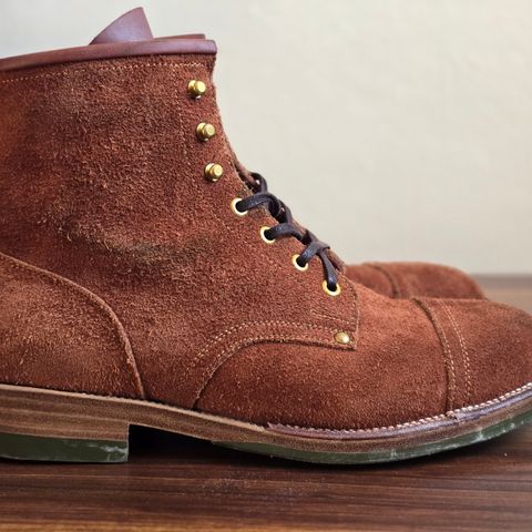 Iron Boots The Chosen One in S.B. Foot Dune Roughout Suede