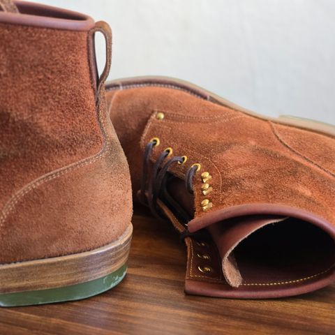 Iron Boots The Chosen One in S.B. Foot Dune Roughout Suede