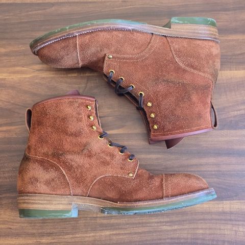 Iron Boots The Chosen One in S.B. Foot Dune Roughout Suede