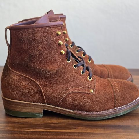 Iron Boots The Chosen One in S.B. Foot Dune Roughout Suede
