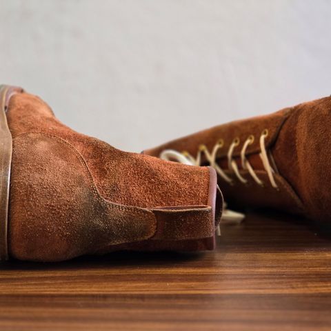 Iron Boots The Chosen One in S.B. Foot Dune Roughout Suede
