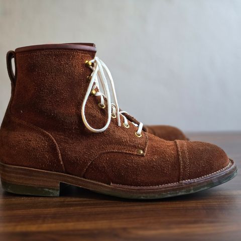 Iron Boots The Chosen One in S.B. Foot Dune Roughout Suede
