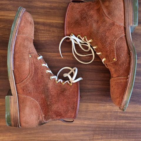 Iron Boots The Chosen One in S.B. Foot Dune Roughout Suede