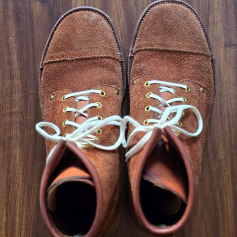 Iron Boots The Chosen One in S.B. Foot Dune Roughout Suede
