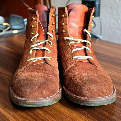 Iron Boots The Chosen One in S.B. Foot Dune Roughout Suede